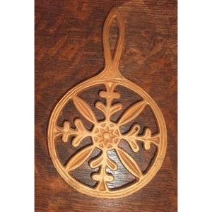 Vintage Gold Metal  Brass TRIVET   made in JAPAN   6.5"X4"  ~ MINT